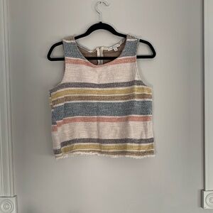 Women’s knit crop top boho style